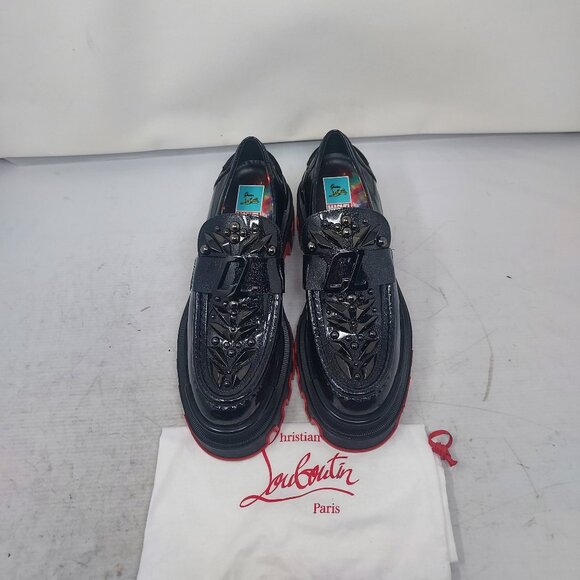 CHRISTIAN LOUBOUTIN Marvel WOMENS The Amazing Loubi Loafer Shoe - Picture 8 of 11